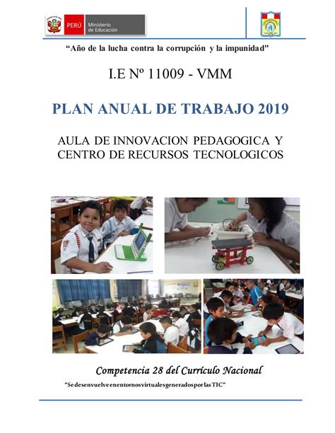 Plan Anual De Trabajo Aip Crt Pdf