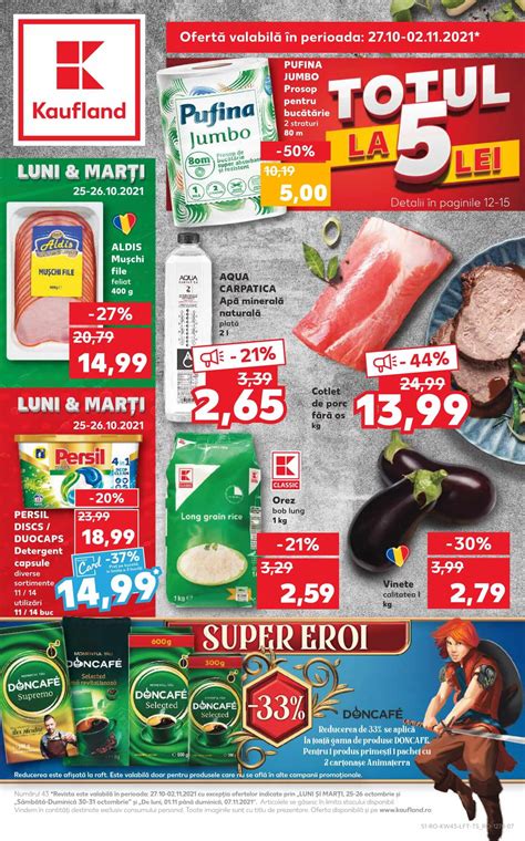 Catalog Kaufland 27 Octombrie 2 Noiembrie 2021 Catalog Promotii