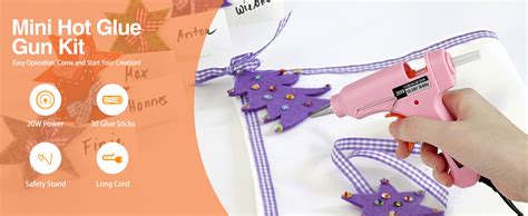 Amazon SHJADE Mini Hot Glue Gun Hot Melt Gun With Glue Sticks For Arts Crafts Mini
