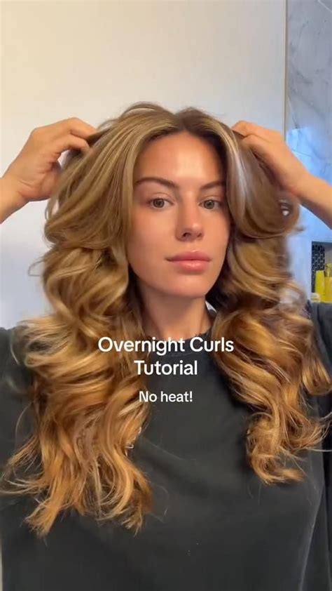 Effortless Heatless Curls No Heat Curling Methods For Stunning Hair