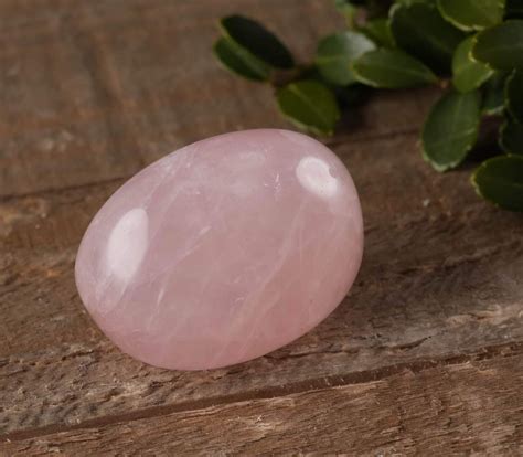 Large Rose Quartz Crystal Tumbled Stone E