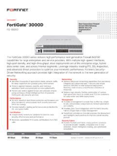 FortiGate 3000D Data Sheet / fortigate-3000d-data-sheet.pdf / PDF4PRO