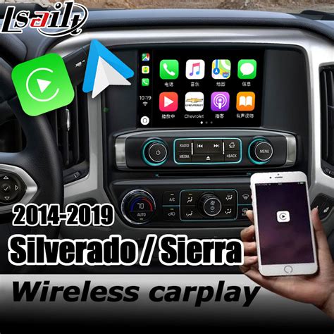 Wireless Carplay Android Auto Interface Box For Chevrolet Silverado Youtube Play Malibu Tahoe