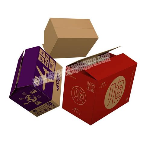 Custom Logo Printed Corrugated Mailing Box Packaging Wholesale Shipping