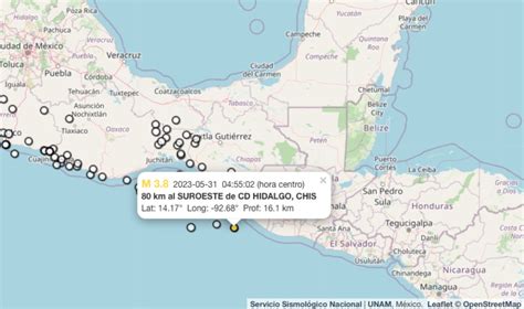 Sismo hoy México del 31 de mayo de 2023 A qué hora fue el último temblor