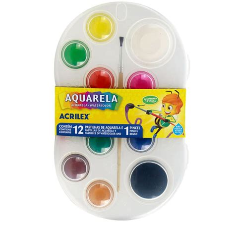 Aquarela Estojo - Tinta Aquarela Profissional - Estojo Aquarela em Promoção