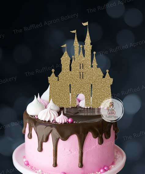 Castle Cake Topper Princess Castle Cake Topper Princess Etsy