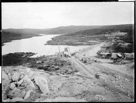 The Construction Of Manly Dam In The Northern Beaches Region Of Sydney