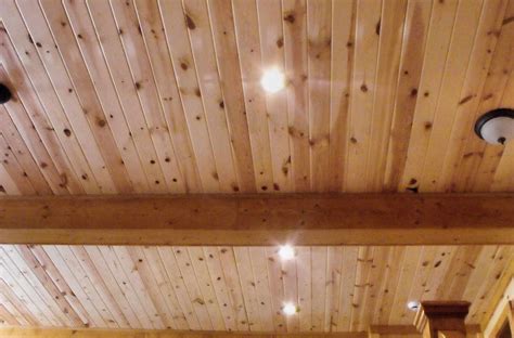 Pine Beadboard Ceiling Planks Shelly Lighting