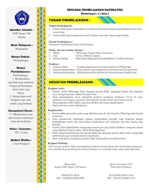 PDF TUJUAN PEMBELAJARANsenantiasa Cuci Tangan Jaga Jarak Dan