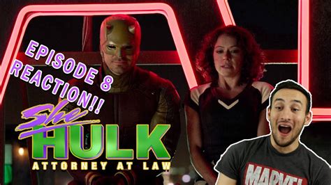 DAREDEVIL She Hulk Episode 8 REACTION 1x8 Ribbit And Rip It YouTube