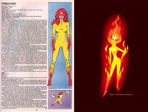 Firestar By Luc Latulippe Marvel Costumes Firestar Marvel Marvel