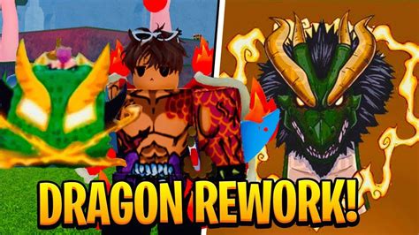 O REWORK da DRAGON ESTÁ INSANO Veja as 3 TRANSFORMAÇÕES no Blox