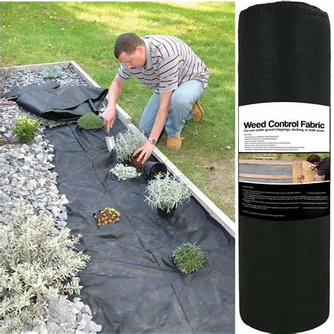 Heavy Duty Weed Control Fabric Membrane Garden Landscape Ground Cover