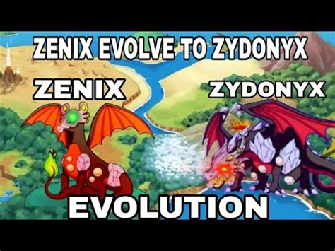 Zenix Evolve To Zydonyx In Dynamons World New Update