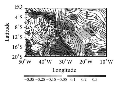 Relative Vorticity Shaded S And Streamlines Composite