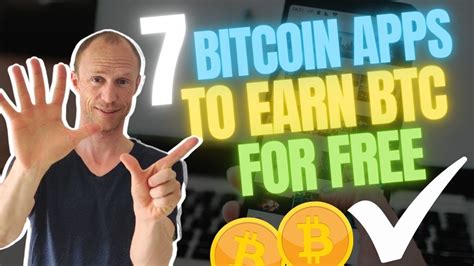 7 Bitcoin Apps To Earn BTC For Free Start Earning BTC Today YouTube