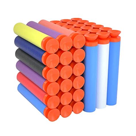 Ekind 100 Pcs Suction Darts Refill Pack Foam Bullet Compatible For Nerf