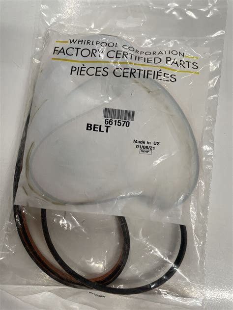 V Whirlpool Dryer Drum Belt Genuine Fsp Oem Ebay