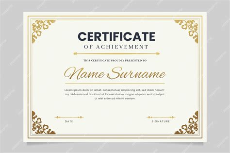 Congratulation Certificate Template