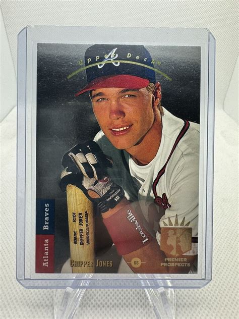 1993 Upper Deck SP Chipper Jones Foil 280 A2 EBay