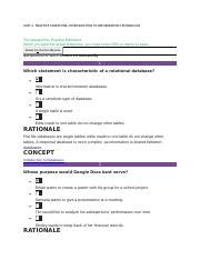 SOPHIA INTRODUCTION TO INFORMATION TECHNOLOGY UNIT 2 PRACTICE