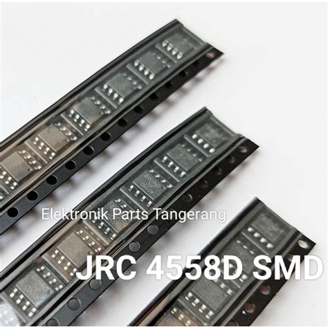 Jual JRC 4558D SMD IC JRC 4558D SMD IC JRC 4558 SMD TRANSISTOR IC JRC