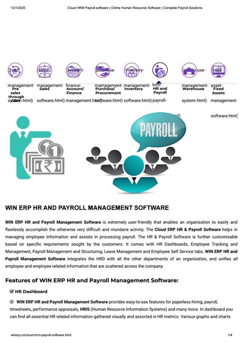 Cloud Hrm Payroll Software Online Human Resource Software Complete