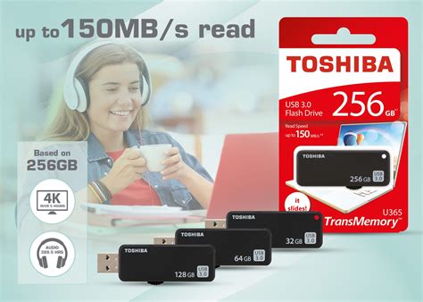 Toshiba Memory Europe GmbH Announces New USB 3.0 Flash Drives