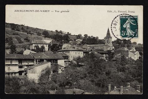 L Abergement de Varey Vue générale L Ferrand Bourg Ain Vroeger