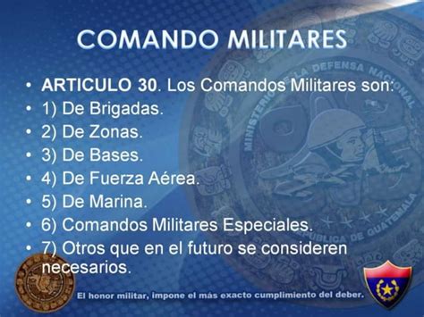 Ley Constitutiva Del Ejercito Ppt