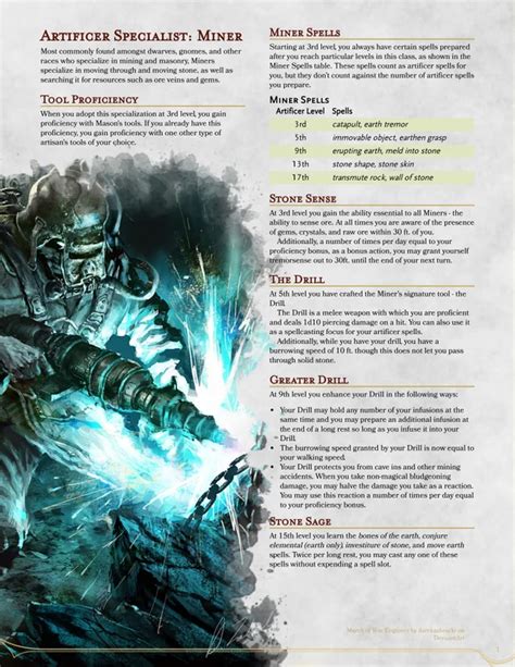 Dungeons And Dragons Classes Dungeons And Dragons Homebrew Minions