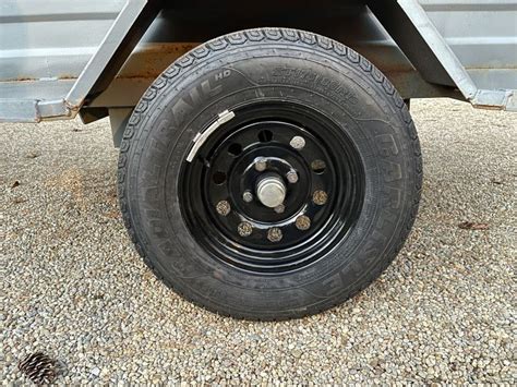 Dexstar Steel Mini Mod Trailer Wheel 12 X 4 Rim 5 On 4 12