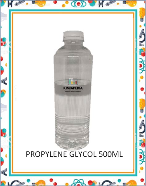 Pure Propylene Glycol Glicol Ml Murni Pg Usp Food Cosmetic Grade