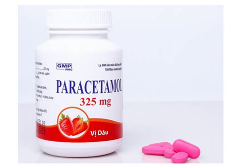 Paracetamol 325 Mg Thuốc Biệt Dược Công Dụng Cách Dùng Sdk Vd