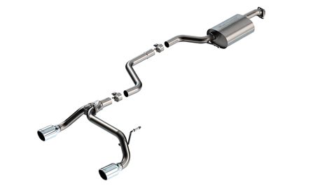 Borla Borla S Type Cat Back Exhaust Systems Summit Racing