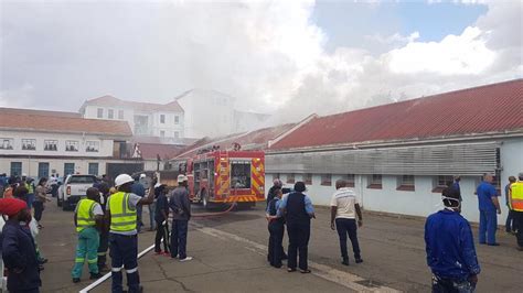 Fire Causes Damage At National Hospital In Bloemfontein