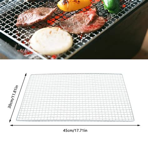 Baolianke Barbecue Grills Stainless Steel Bbq Grill Grate Grid Wire Mesh Outdoor Barbecue Rack