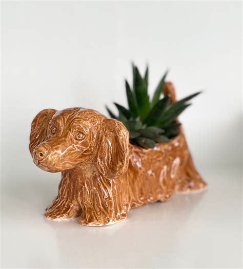 Dachshund Pot Dachshund Planter Dog Planter Dachshund Lover T