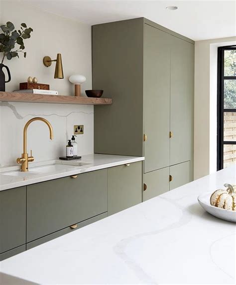 7 Gorgeous Green Kitchens To Change Your Luck All Year Long Green