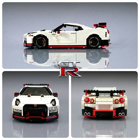 Lego Moc Nismo Nissan Gtr R35 By Firas Legocars Rebrickable Build With Lego