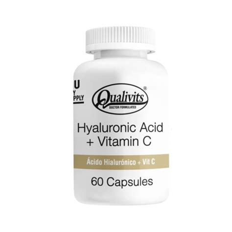 Hyaluronic Acid Vitamin C Qualivits Caps Farmacia El T Nel