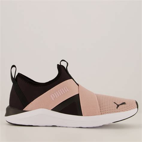 T Nis Puma Foam Prowl Slip Bdp Feminino Rose E Preto Futfanatics