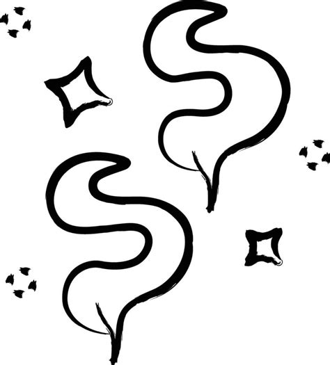 Magic Smoke Hand Drawn Vector Illustrations 34787379 Vector Art At Vecteezy