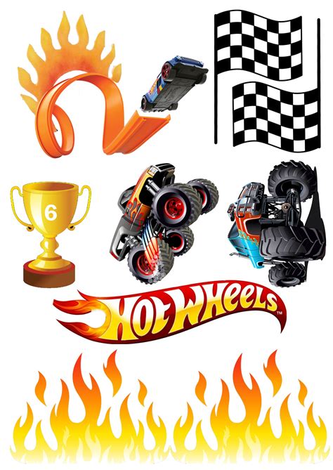 Hot Wheels Cake Topper Hot Wheels Cake Wheel Cake Hot Wheels Birthday