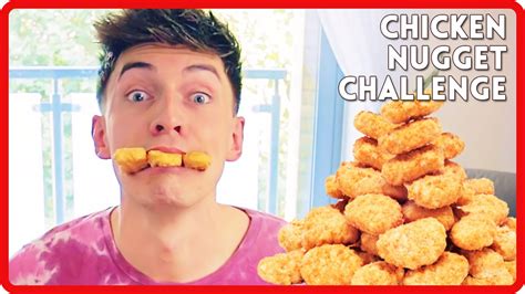 CHICKEN NUGGET CHALLENGE ☆ - YouTube