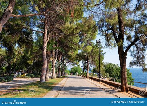 ANTALYA TURKEY JULY 08 2018 View Of The Karaalioglu Park In