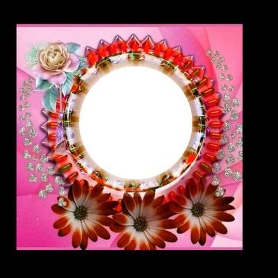 Fotomontagem Cc Circulo Con Flores Pixiz Cartazes Criativos