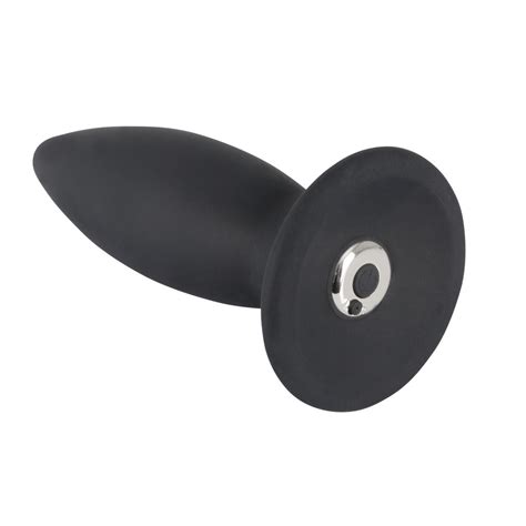 Black Velvets Opladelig Buttplug Med Vibrator Anal Leget J