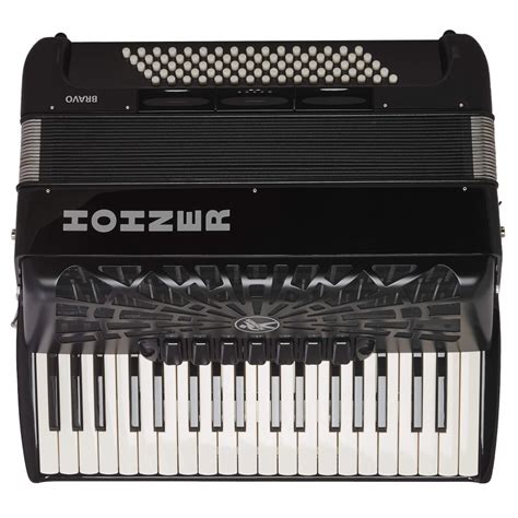 Hohner Bravo Iii 80 Black Silent Key Audioworks Cz Hudební Nástroje